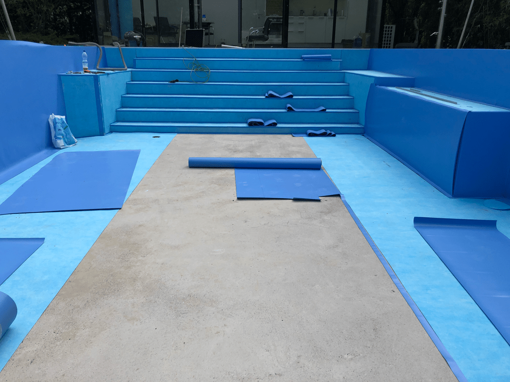 Schwimmbad Folienauskleidung